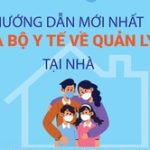 HƯỚNG DẪN MỚI NHẤT CỦA BỘ Y TẾ VỀ QUẢN LÝ F0 TẠI NHÀ