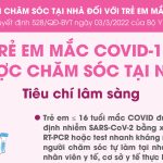 CHI TIẾT HƯỚNG DẪN CHĂM SÓC TẠI NHÀ ĐỐI VỚI TRẺ EM MẮC COVID-19