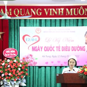 NGÀY HỘI QUỐC TẾ ĐIỀU DƯỠNG BỆNH VIỆN ĐA KHOA HÀ TRUNG NĂM 2022