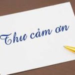 THƯ CẢM ƠN ĐỘI NGŨ Y BÁC SỸ BỆNH VIỆN ĐA KHOA HÀ TRUNG THÁNG 3 NĂM 2023