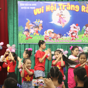 CHƯƠNG TRÌNH “ĐÊM HỘI TRĂNG RẰM” VUI TẾT TRUNG THU NĂM 2023 CHO BỆNH NHI VÀ CON EM CÁN BỘ BỆNH VIỆN