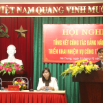 ĐẢNG BỘ BỆNH VIỆN ĐA KHOA HÀ TRUNG TỔNG KẾT CÔNG TÁC ĐẢNG NĂM 2023, TRIỂN KHAI NHIỆM VỤ NĂM 2024