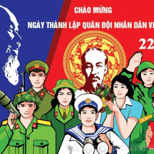 BÀI TUYÊN TRUYỀN NGÀY THÀNH LẬP QUÂN ĐỘI NHÂN DÂN VIỆT NAM (22/12/1944 – 22/12/2023)