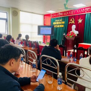 TẬP HUẤN “TĂNG CƯỜNG CÔNG TÁC PHÒNG CHỐNG BỆNH SỞI” TẠI BỆNH VIỆN ĐA KHOA HÀ TRUNG