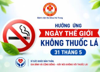 BỆNH VIỆN ĐA KHOA HÀ TRUNG HƯỞNG ỨNG NGÀY THẾ GIỚI KHÔNG THUỐC LÁ (31/5) VÀ TUẦN LỄ QUỐC GIA KHÔNG THUỐC LÁ NĂM 2026