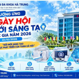 BỆNH VIỆN ĐA KHOA HÀ TRUNG HƯỞNG ỨNG NGÀY HỘI ĐỔI MỚI SÁNG TẠO QUỐC GIA NĂM 2026